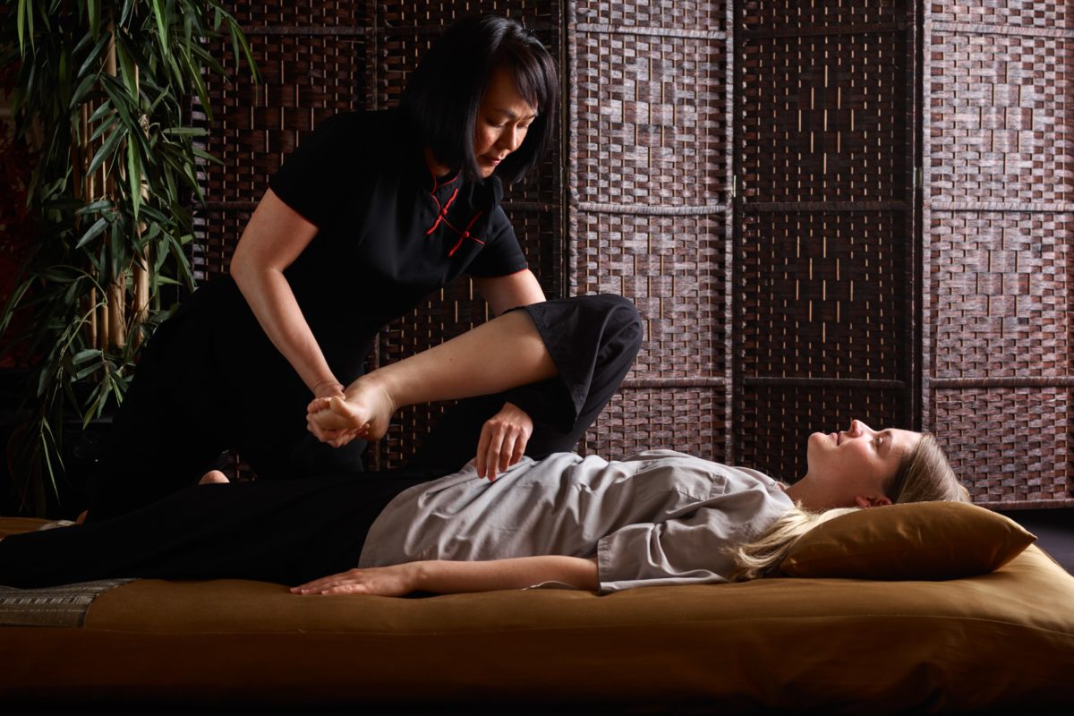 Shiatsu massage at Nuad Thai Massage Athens