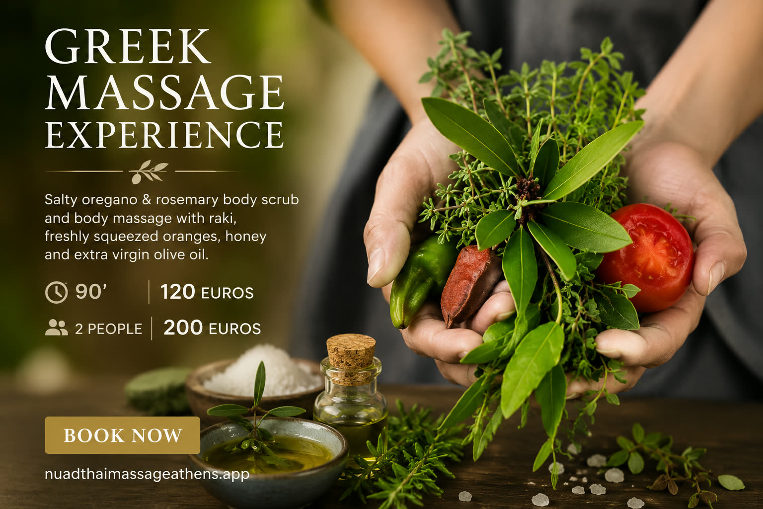Greek massage experience