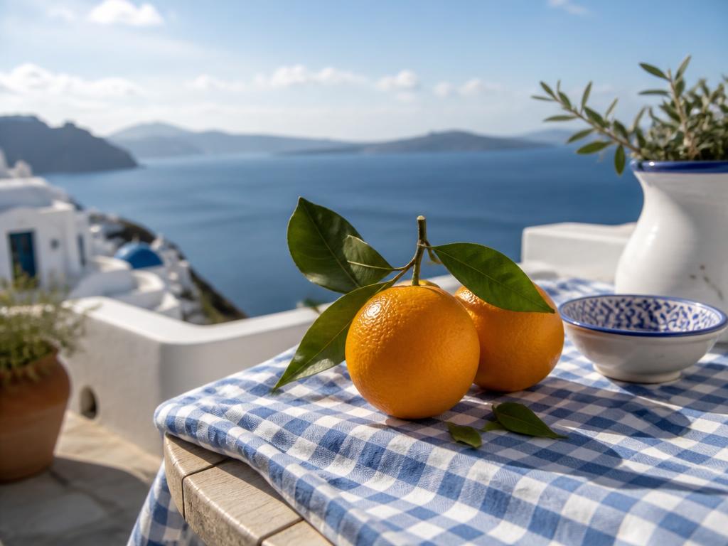 Freshly squeezed oranges
